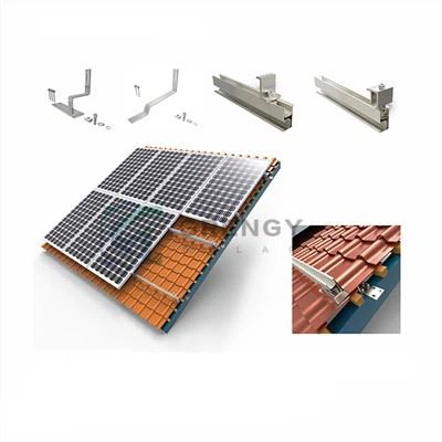Сонячна система монтажу плоскої черепиці