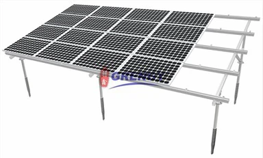 Алюмінієві сонячні панелі для опорних стелажів/конструкцій