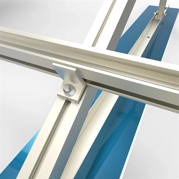 Anodized Aluminum Solar Mounting Rail high quality