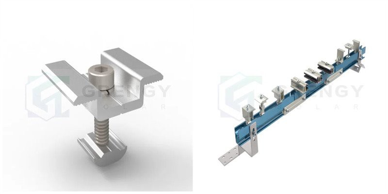 solar end clamps