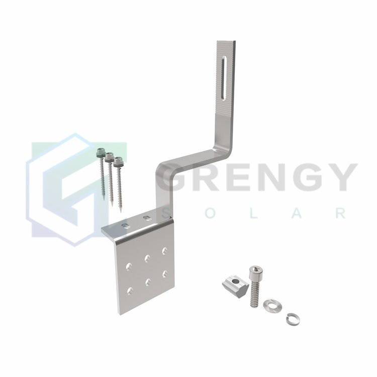 Гачки на даху для сонячних панелей