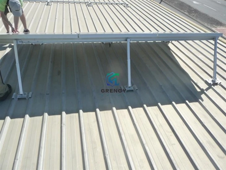 Adjustable Tripod System Tin Roof Metal Rooftop