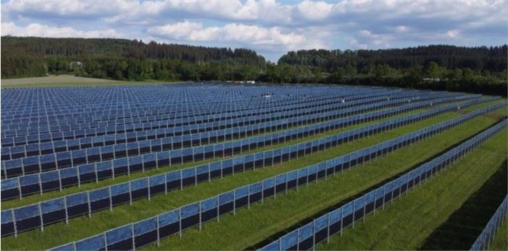 Vertical Structures Solar Farm Racking System