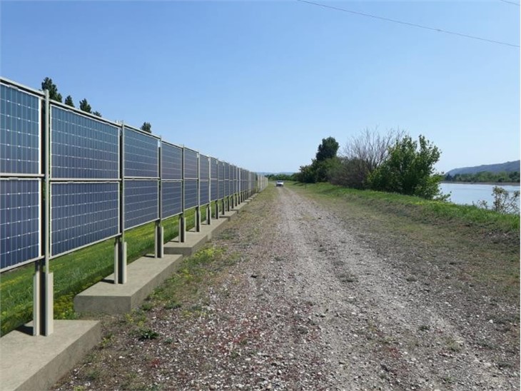Vertical Structures Solar Farm Racking System