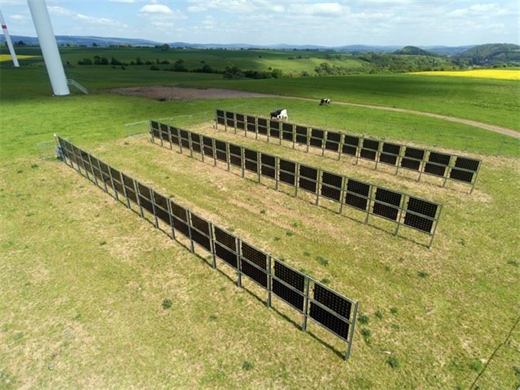 Agri-PV Vertical Mounting