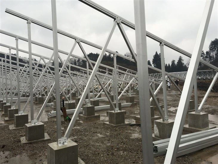 Aluminium Solar Panel Mounting Structure