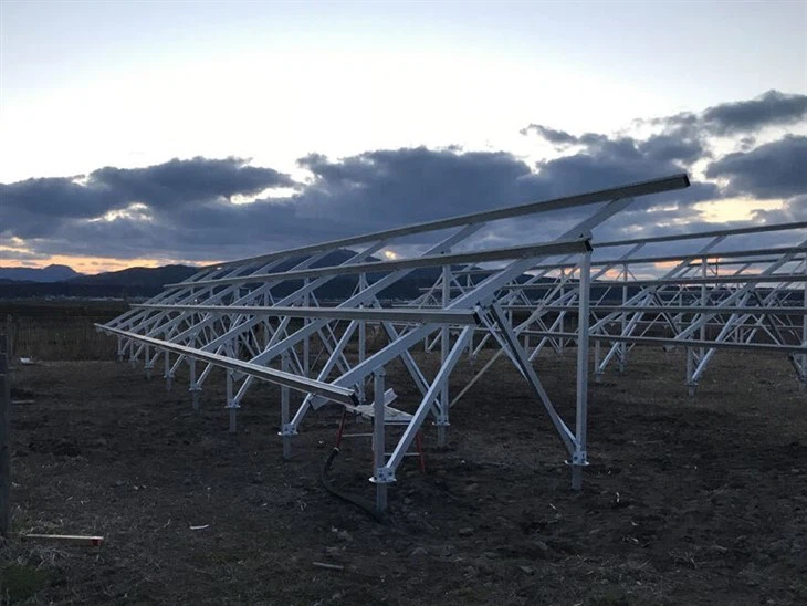 Aluminium Solar Panel Mounting Structure