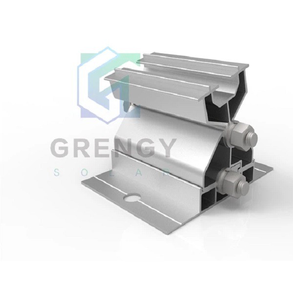 Adjustable solar brackets