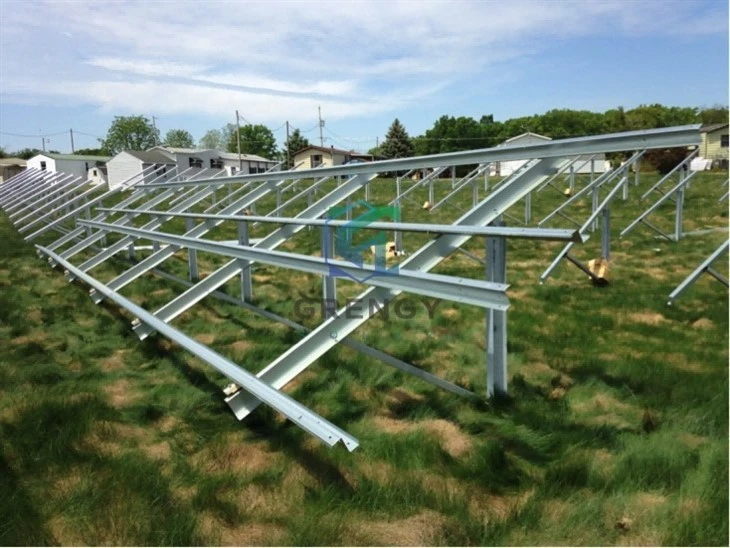 Galvanized Iron Solar Structure