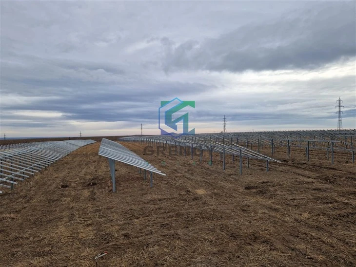 Large Scale ZAM Coated Steel Solar Ground Mounting