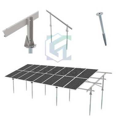 Індивідуальні фотоелектричні наземні монтажні столи для сонячних ферм/житлових і комерційних