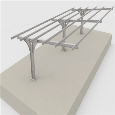 T Type Steel Carport Mounts для сонячної панелі