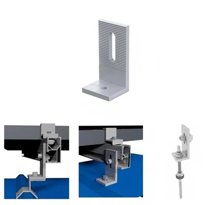 Трапецієподібний металевий дах на сонячних батареях