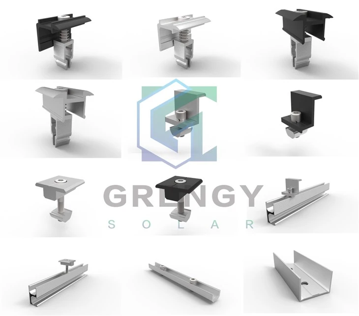 Standing Seam Roof Solar Panels Mounting Kits
